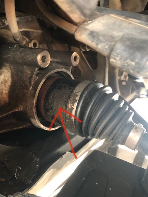 How to fix an axle seal leak